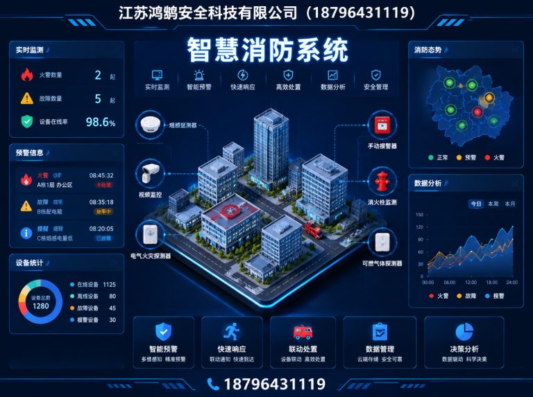 蚌埠消防通信指挥展示图